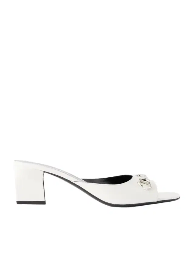 Signora Horsebit-embellished Leather Sandals