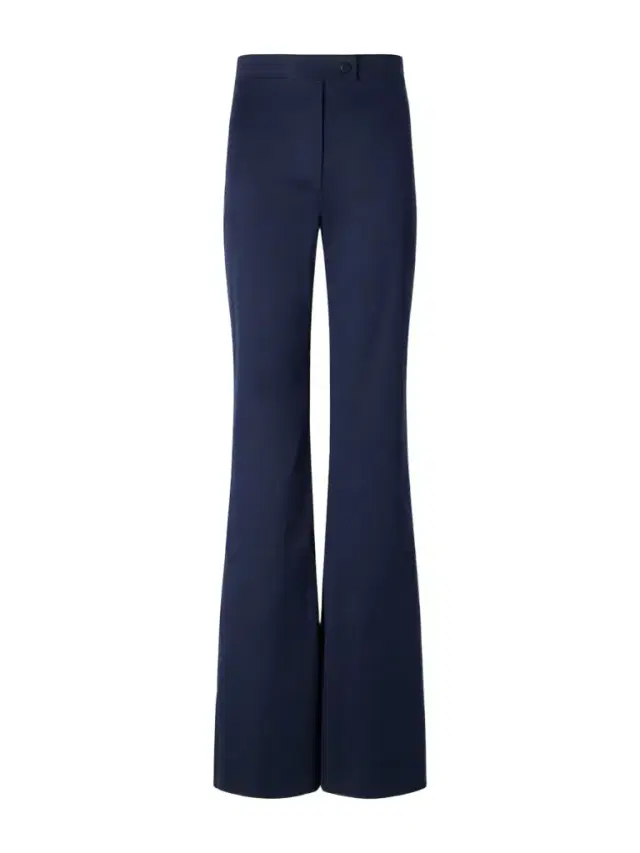 Giuliva Heritage Laura Cotton-blend Straight-leg Pants