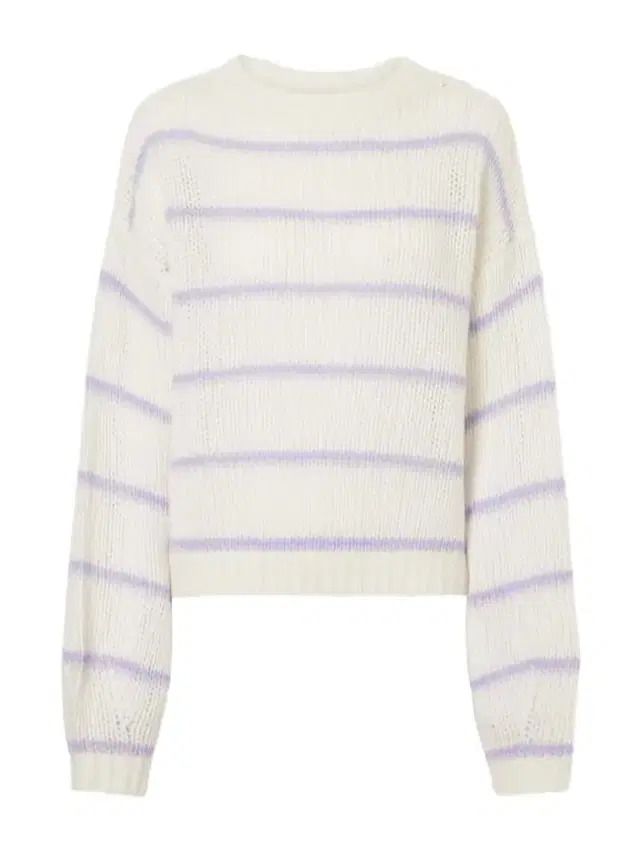 Sabelle Striped Knitted Wool And Silk-blend Sweater