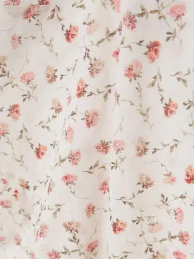 Posse Charlotte Lace-trimmed Floral-print Cotton Top | Thumbnail 4 Posse Charlotte Lace-trimmed Floral-print Cotton Top | Thumbnail 4