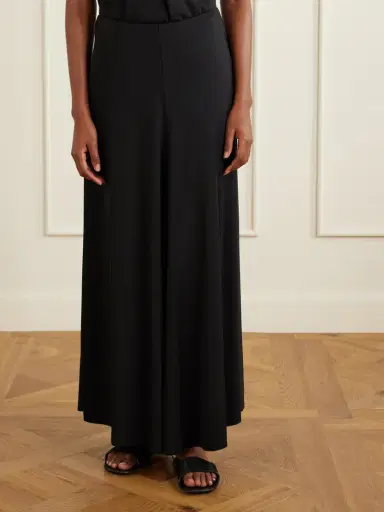 TOTEME Draped Jersey Maxi Skirt | Thumbnail 3 TOTEME Draped Jersey Maxi Skirt | Thumbnail 3