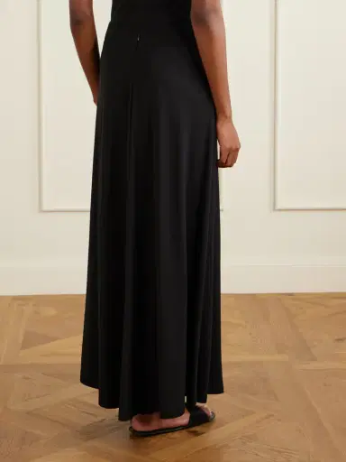 TOTEME Draped Jersey Maxi Skirt | Thumbnail 4 TOTEME Draped Jersey Maxi Skirt | Thumbnail 4