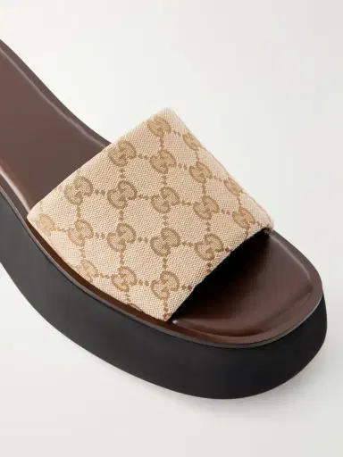 Gucci Gg Supreme-jacquard Canvas Platform Slides | Thumbnail 5 Gucci Gg Supreme-jacquard Canvas Platform Slides | Thumbnail 5