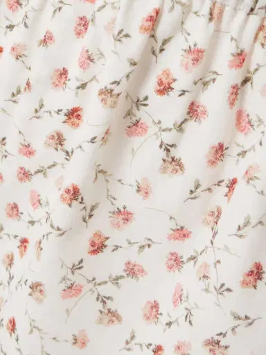 Posse Charlotte Lace-trimmed Floral-print Cotton Shorts | Thumbnail 4 Posse Charlotte Lace-trimmed Floral-print Cotton Shorts | Thumbnail 4