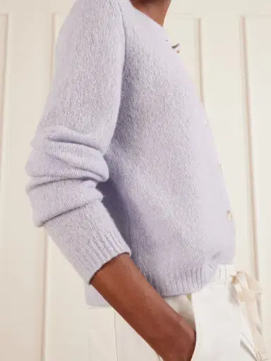 Lisa Yang Felicia Cashmere And Silk-blend Cardigan | Thumbnail 5 Lisa Yang Felicia Cashmere And Silk-blend Cardigan | Thumbnail 5