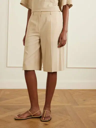 TOTEME Woven Shorts | Thumbnail 3 TOTEME Woven Shorts | Thumbnail 3