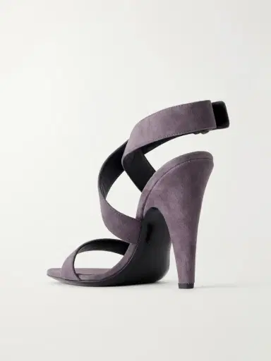 Alaïa Cone 110 Suede Sandals | Thumbnail 3