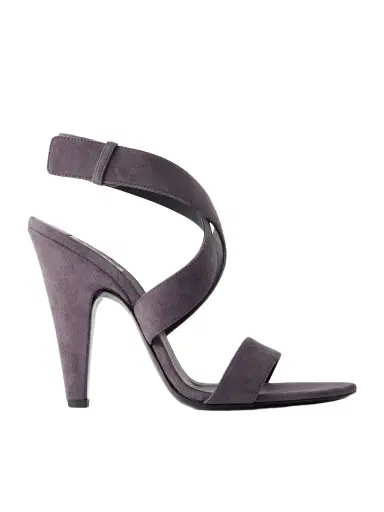 Alaïa Cone 110 Suede Sandals | Thumbnail 1