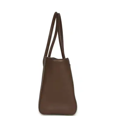 Chanel Chanel Small Cerf Shopping Bag Brown Calfskin Gold Hardware | Thumbnail 3 Chanel Chanel Small Cerf Shopping Bag Brown Calfskin Gold Hardware | Thumbnail 3