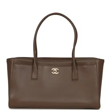 Chanel Chanel Small Cerf Shopping Bag Brown Calfskin Gold Hardware | Thumbnail 1 Chanel Chanel Small Cerf Shopping Bag Brown Calfskin Gold Hardware | Thumbnail 1