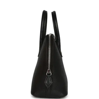 HERMÈS Hermes 1923 Bolide Mini Black Chevre Mysore Palladium Hardware | Thumbnail 3 HERMÈS Hermes 1923 Bolide Mini Black Chevre Mysore Palladium Hardware | Thumbnail 3