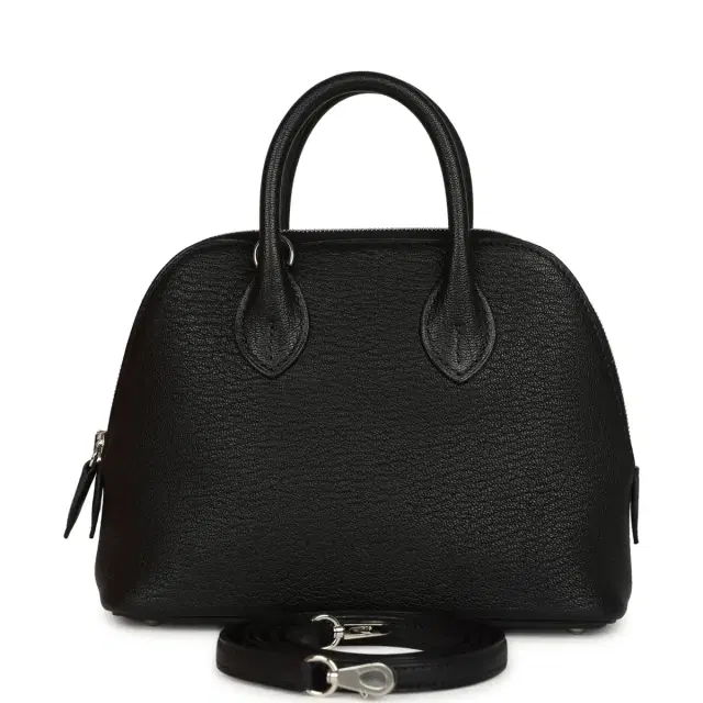 hermes Hermes 1923 Bolide Mini Black Chevre Mysore Palladium Hardware