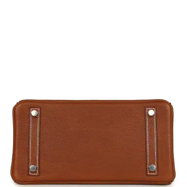 HERMÈS Hermes Birkin 25 Fauve Barenia Faubourg Palladium Hardware | Thumbnail 6 HERMÈS Hermes Birkin 25 Fauve Barenia Faubourg Palladium Hardware | Thumbnail 6