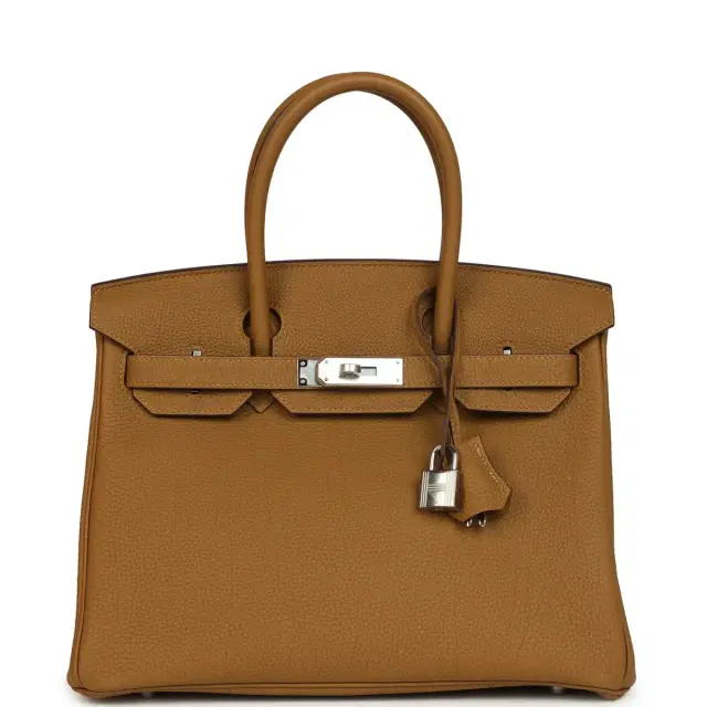 Hermes Birkin 30 Bronze Dore Togo Palladium Hardware Hermes Birkin 30 Bronze Dore Togo Palladium Hardware
