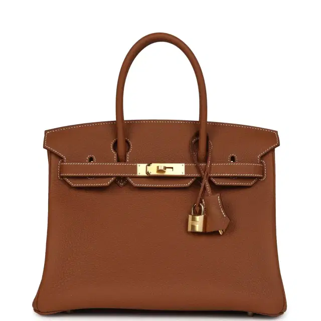 hermes Hermes Birkin 30 Gold Togo Gold Hardware