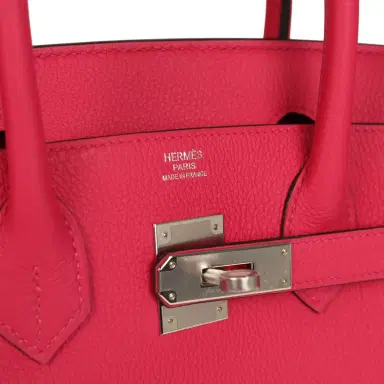HERMÈS Hermes Birkin 30 Rose Mexico Togo Palladium Hardware | Thumbnail 7 HERMÈS Hermes Birkin 30 Rose Mexico Togo Palladium Hardware | Thumbnail 7