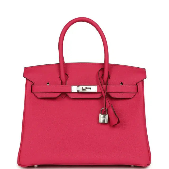 hermes Hermes Birkin 30 Rose Mexico Togo Palladium Hardware