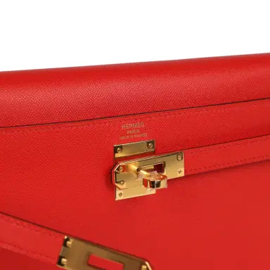 HERMÈS Hermes Kelly Elan Rouge De Coeur Madame Gold Hardware | Thumbnail 7 HERMÈS Hermes Kelly Elan Rouge De Coeur Madame Gold Hardware | Thumbnail 7