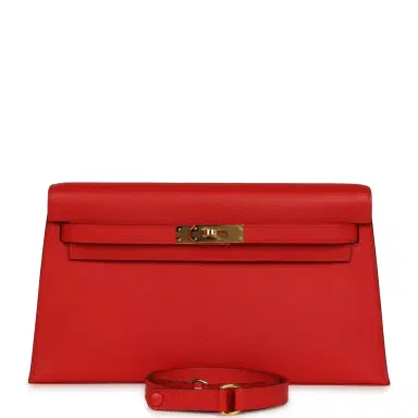 HERMÈS Hermes Kelly Elan Rouge De Coeur Madame Gold Hardware | Thumbnail 1 HERMÈS Hermes Kelly Elan Rouge De Coeur Madame Gold Hardware | Thumbnail 1