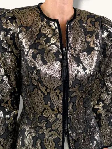 Jen Wonders Studio Brocade Blazer | Thumbnail 4 Jen Wonders Studio Brocade Blazer | Thumbnail 4