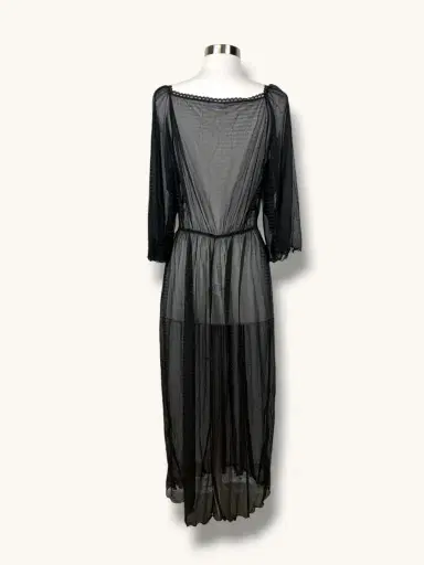 Jen Wonders Studio Sheer Black Dress | Thumbnail 7