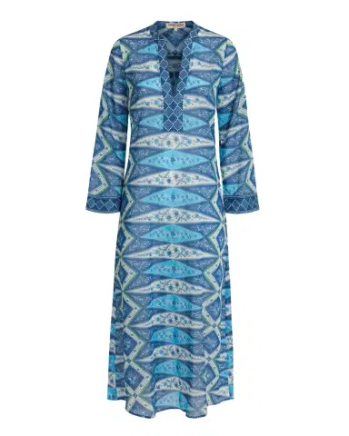 Emporio Sirenuse Jenna Caftan in Kites Print | Thumbnail 1 Emporio Sirenuse Jenna Caftan in Kites Print | Thumbnail 1