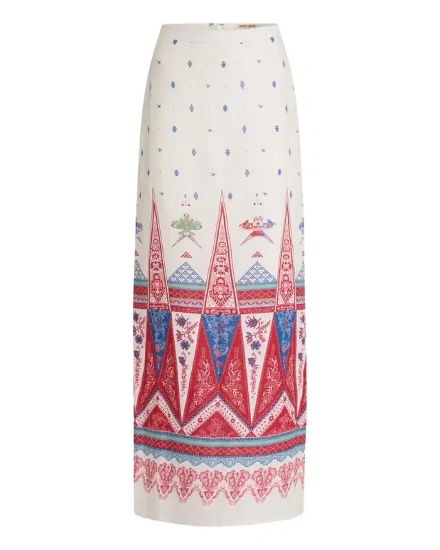Laurelle Skirt in Kites Print