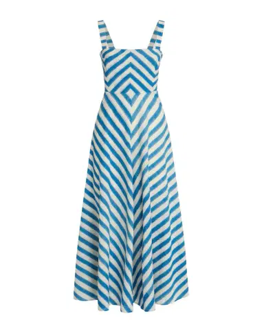 Emporio Sirenuse Margherita Dress in Ikat Stripes | Thumbnail 1 Emporio Sirenuse Margherita Dress in Ikat Stripes | Thumbnail 1