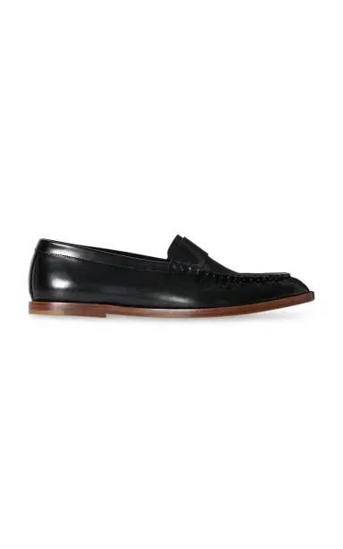 The Row Mens Leather Loafers | Thumbnail 1 The Row Mens Leather Loafers | Thumbnail 1