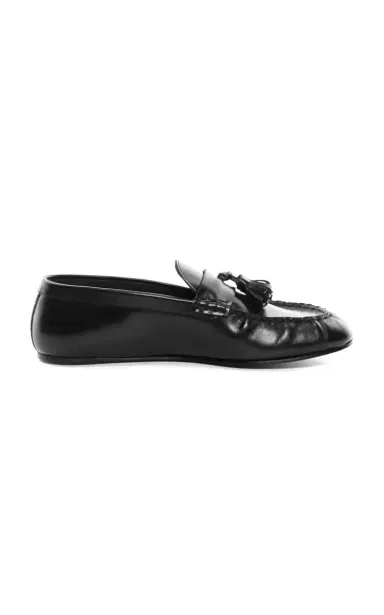 The Row Men's Leather Loafers | Thumbnail 3 The Row Men's Leather Loafers | Thumbnail 3