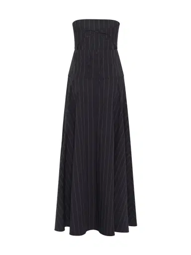 St. Agni Strapless Rouleau Maxi Dress | Thumbnail 2 St. Agni Strapless Rouleau Maxi Dress | Thumbnail 2
