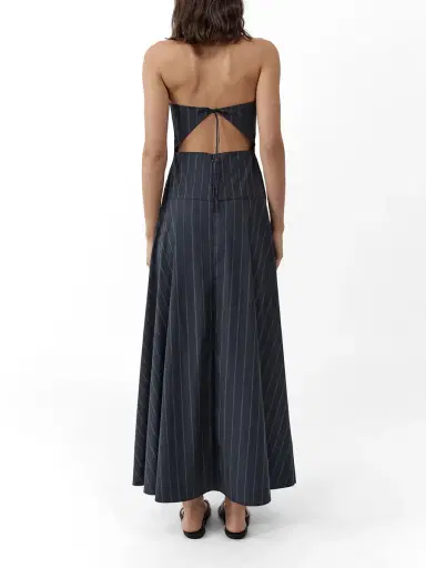 St. Agni Strapless Rouleau Maxi Dress | Thumbnail 4 St. Agni Strapless Rouleau Maxi Dress | Thumbnail 4