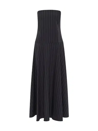 St. Agni Strapless Rouleau Maxi Dress | Thumbnail 1 St. Agni Strapless Rouleau Maxi Dress | Thumbnail 1