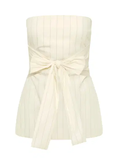 St. Agni Strapless Tie Back Top | Thumbnail 2 St. Agni Strapless Tie Back Top | Thumbnail 2