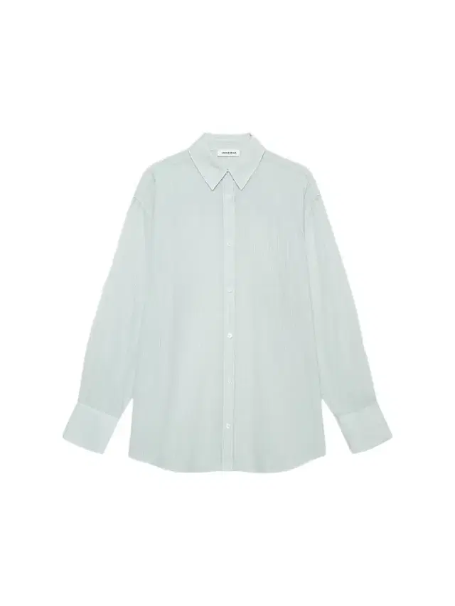 ANINE BING Women's Plaza Striped Cotton Shirt