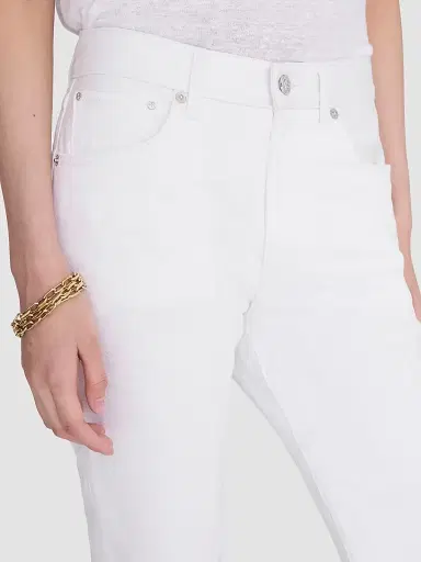Anine Bing Women's Wyatt Raw-Edge-Hem Jeans | Thumbnail 5 Anine Bing Women's Wyatt Raw-Edge-Hem Jeans | Thumbnail 5
