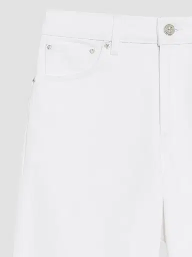 Anine Bing Women's Wyatt Raw-Edge-Hem Jeans | Thumbnail 7 Anine Bing Women's Wyatt Raw-Edge-Hem Jeans | Thumbnail 7