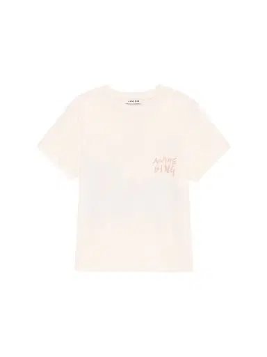 Anine Bing Women's Shelley Logo Cotton T-Shirt | Thumbnail 1