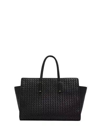 Bottega Veneta Women's Barbara Intrecciato Structured Leather Tote Bag | Thumbnail 1 Bottega Veneta Women's Barbara Intrecciato Structured Leather Tote Bag | Thumbnail 1