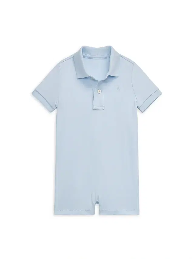 Polo Ralph Lauren Baby Boy's Polo Shortalls - Beryl Blue 9 Months