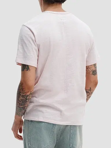 rag & bone Men's Flame Cotton T-Shirt - Rose Water | Thumbnail 4 rag & bone Men's Flame Cotton T-Shirt - Rose Water | Thumbnail 4
