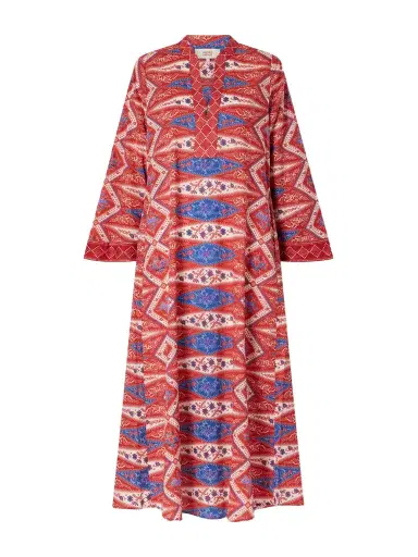 Emporio Sirenuse Jenna Printed Cotton-voile Coverup | Thumbnail 1 Emporio Sirenuse Jenna Printed Cotton-voile Coverup | Thumbnail 1