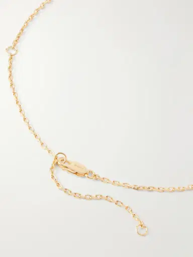 TOTEME Drop Crystal-embellished Gold-plated Necklace | Thumbnail 3 TOTEME Drop Crystal-embellished Gold-plated Necklace | Thumbnail 3