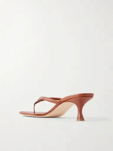 Manolo Blahnik Paterno 50 Leather Thong Sandals | Thumbnail 3