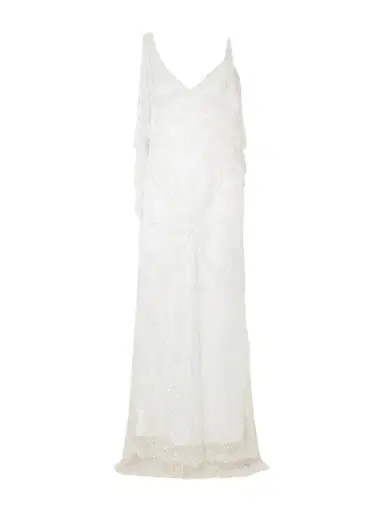 Clio Peppiatt Freya Embellished Draped Tulle Gown | Thumbnail 1 Clio Peppiatt Freya Embellished Draped Tulle Gown | Thumbnail 1