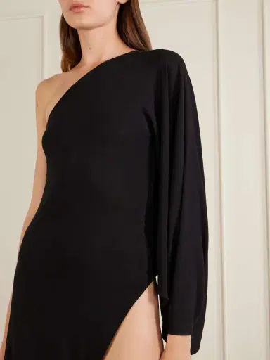 Gucci One-sleeve Asymmetric Jersey Gown | Thumbnail 4 Gucci One-sleeve Asymmetric Jersey Gown | Thumbnail 4