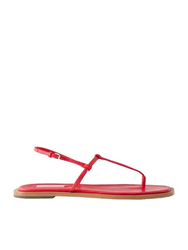 TOTEME T-strap Leather Flats | Thumbnail 1 TOTEME T-strap Leather Flats | Thumbnail 1