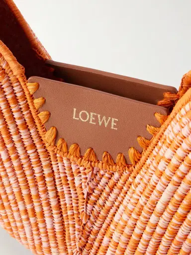 Loewe + Paula's Ibiza Swing Medium Leather-trimmed Raffia Shoulder Bag | Thumbnail 5 Loewe + Paula's Ibiza Swing Medium Leather-trimmed Raffia Shoulder Bag | Thumbnail 5