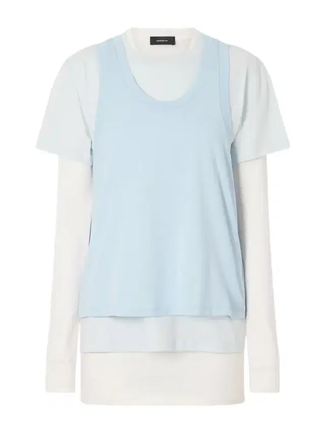 Layered Cotton-jersey T-shirt