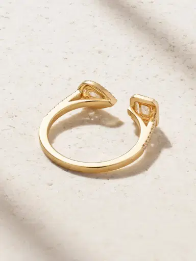 Messika My Twin Toi & Moi 18-karat Gold Diamond Ring | Thumbnail 3 Messika My Twin Toi & Moi 18-karat Gold Diamond Ring | Thumbnail 3